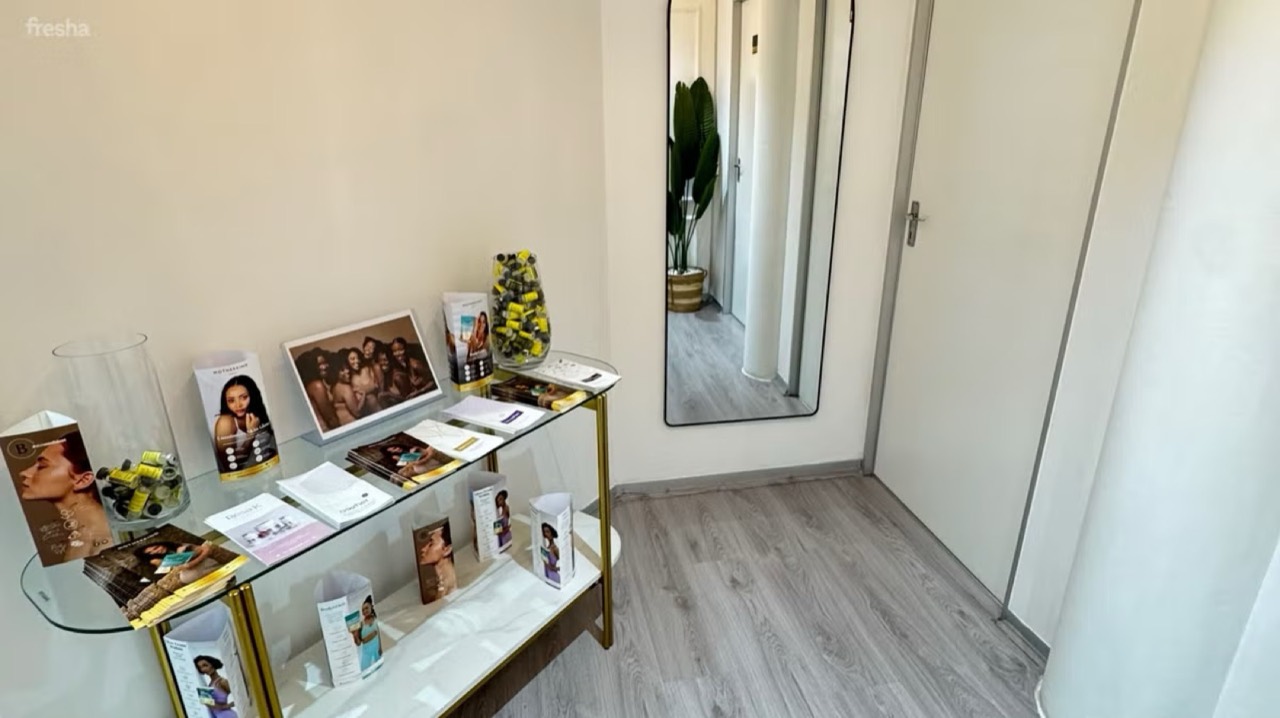 Treatment room inside Saint Aesthetics Clinic, Fourways, Sandton
